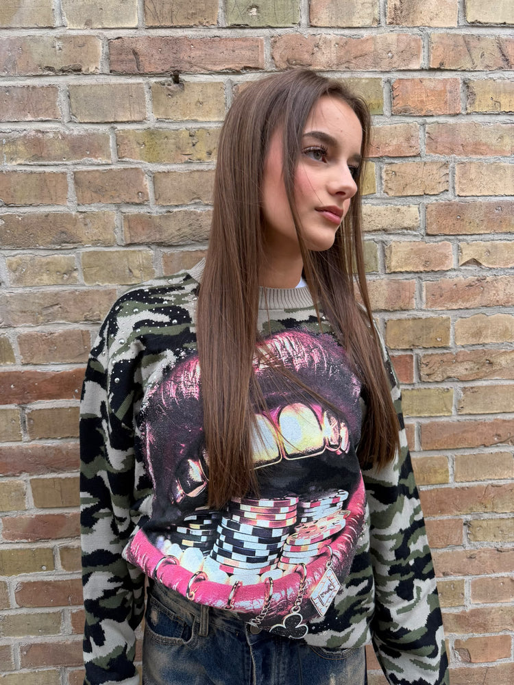 Maglia Camouflage Poker